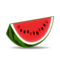 Watermelon emoji on Emojidex