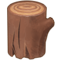 Wood emoji on Samsung